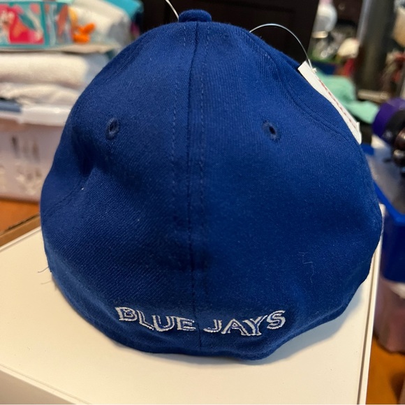 Men’s New Era Team Classic 39THIRTY Stretch Fit Toronto Blue Jays Cap Hat M/L - Picture 4 of 6